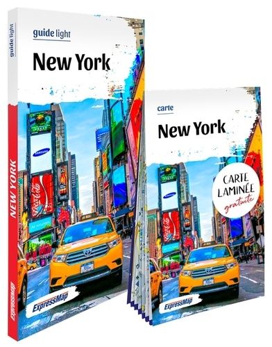 Emprunter New York. Avec 1 carte laminée livre