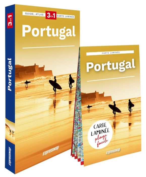 Emprunter Portugal. Guide + Atlas + Carte 1/520 000 livre