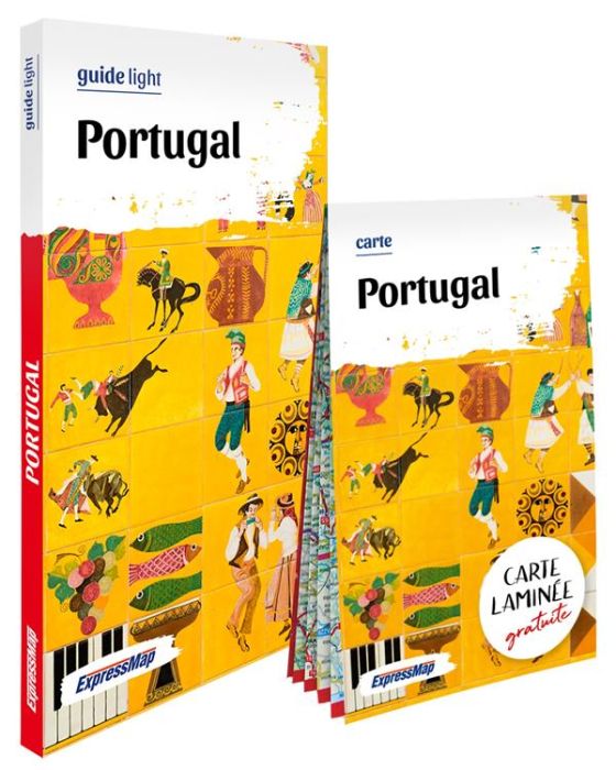 Emprunter Portugal. Avec 1 carte laminée 1/520 000 livre