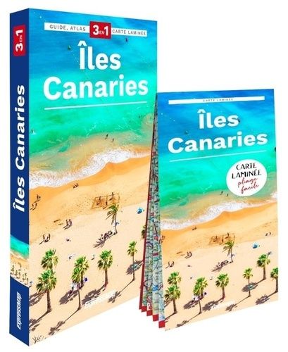 Emprunter Iles Canaries. Guide + Atlas + Carte laminée. 1/150 000 livre