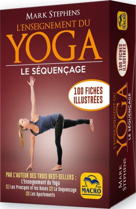 Emprunter L'enseignement du yoga : le séquençage. Les 101 fiches illustrées livre