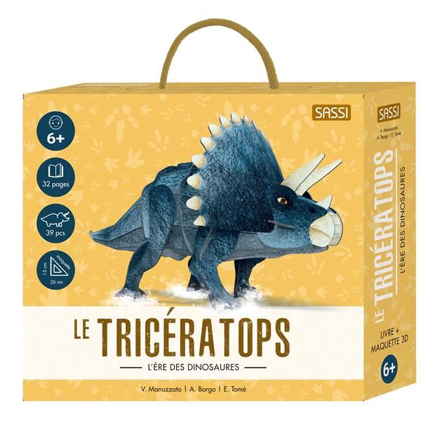 Emprunter Le tricératops. L'ère des dinosaures livre