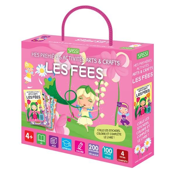 Emprunter Les fées. Coffret avec 1 stylo spécial décalquage, 4 décors à compléter, 100 stickers et 200 décalco livre