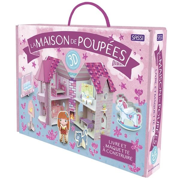 Emprunter La maison de poupées 3D. Livre et maquette à construire livre