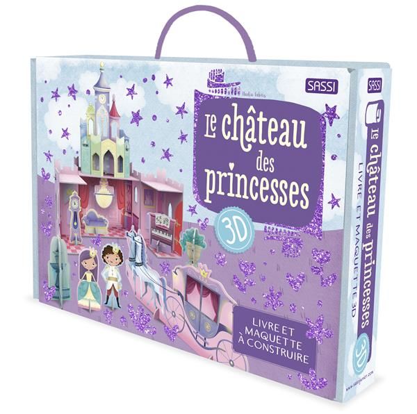 Emprunter Le château des princesses 3D. Livre et maquette à construire livre