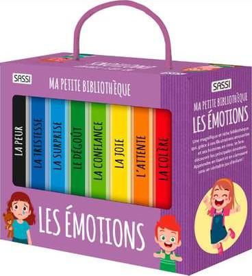 Emprunter Ma petite bibliothèque Les émotions. Coffret en 8 volumes : La colère %3B L'attente %3B La joie %3B La con livre