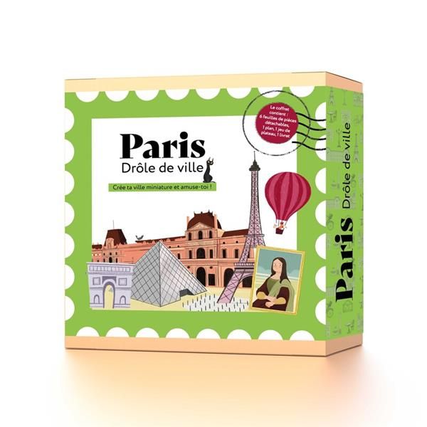 Emprunter PARIS DROLE DE VILLE - CREE TA VILLE MINIATURE ET AMUSE-TOI ! livre