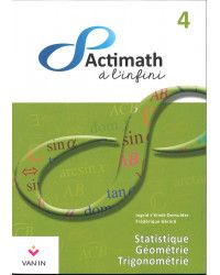 Emprunter Actimath a l'infini 4 - manuel : algèbre, analyse statistique géométrie trigonométrie livre