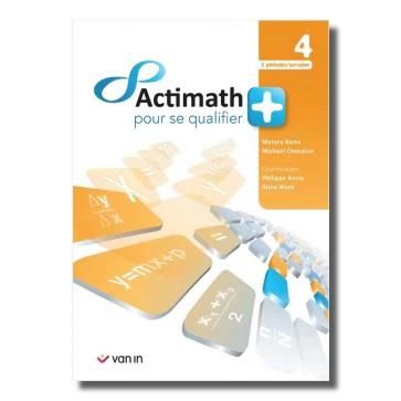 Emprunter Actimath pour se qualifier + 4 - 2 p/sem. livre-cahier livre