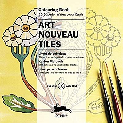 Emprunter ART NOUVEAU TILES, ARTISTS' COLOURING CARDS - TILE DESIGNS livre