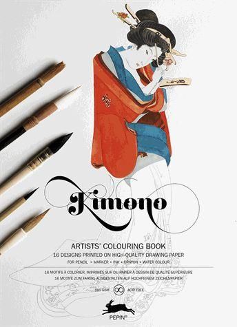 Emprunter Kimono. 16 motifs à colorier livre