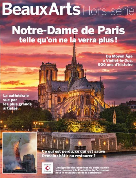 Emprunter Beaux Arts Magazine Hors-série : Notre-Dame de Paris telle qu'on ne la verra plus ! livre