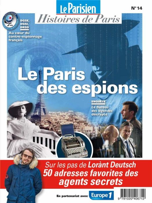 Emprunter Le Parisien Histoires de Paris N° 14 : Le Paris des espions et des services secrets livre