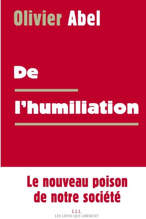 Emprunter De l'humiliation livre