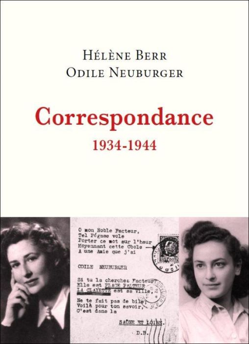 Emprunter Correspondance. 1934-1944 livre