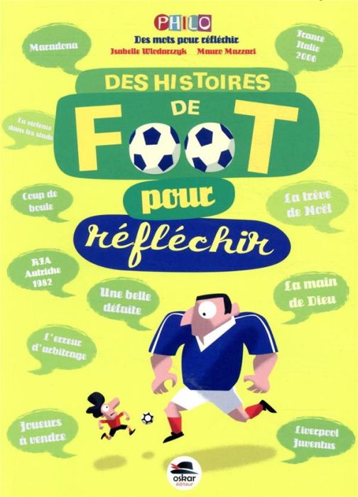 Emprunter Des histoires de foot pour réfléchir livre