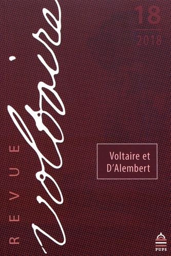 Emprunter Revue Voltaire N° 18/2018 : Voltaire et D'Alembert livre