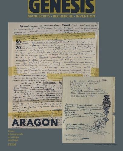 Emprunter Genesis N° 50 : Aragon livre