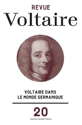 Emprunter Revue Voltaire N° 20 : Voltaire dans le monde germanique livre