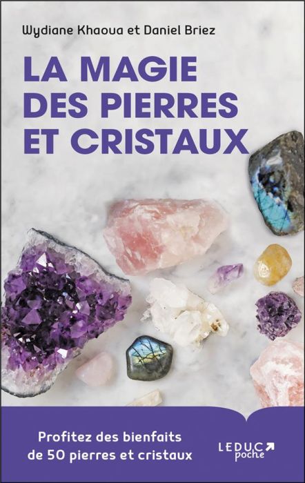 Emprunter La magie des pierres et cristaux. Profitez des bienfaits de 50 pierres et cristaux livre