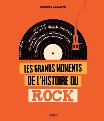 Emprunter Les grands moments de l'histoire du rock livre