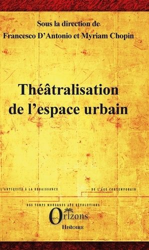 Emprunter Théâtralisation de l'espace urbain livre