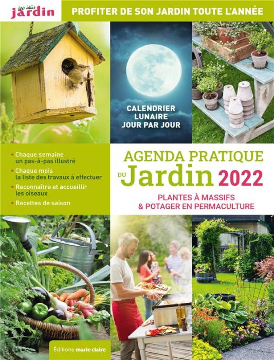Emprunter Agenda pratique du jardin. Plantes à massifs & potager en permaculture, Edition 2022 livre