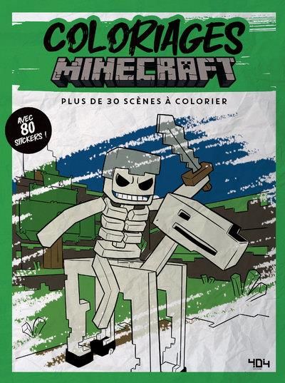 Emprunter Coloriages Minecraft. Plus de 30 scènes à colorier. Avec 80 stickers ! livre