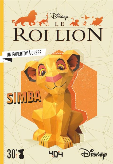 Emprunter Le Roi Lion Simba. Un papertoy à créer livre