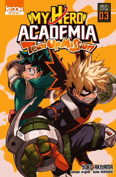 Emprunter My Hero Academia Team-Up Mission Tome 3 livre