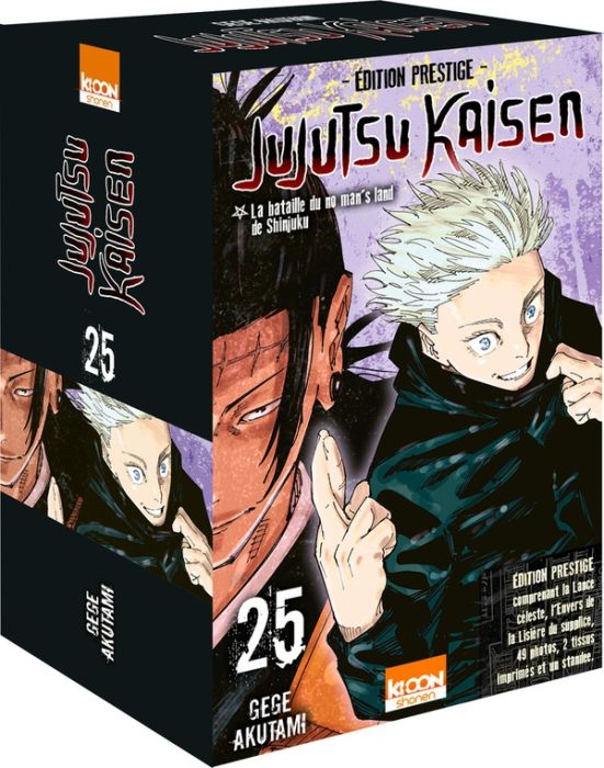 Emprunter Jujutsu Kaisen Tome 25 : La bataille du no man's land du Shinjuku - Édition prestige livre