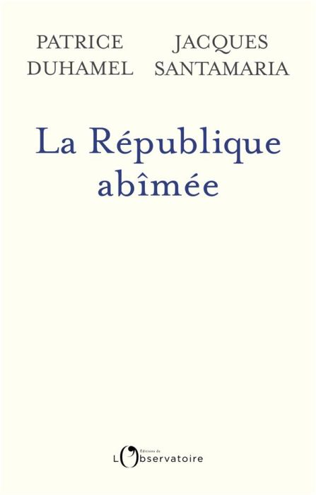 Emprunter La République abîmée livre