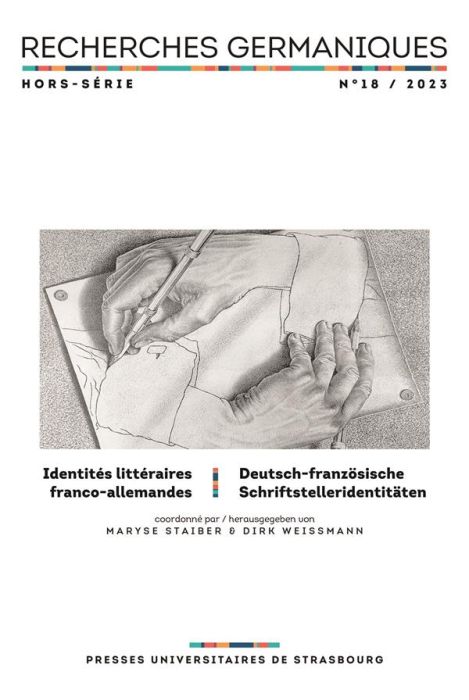 Emprunter Recherches germaniques Hors-série N° 18/2023 : Identités littéraires franco-allemandes. Textes en fr livre