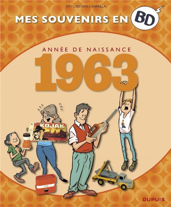 Emprunter Mes souvenirs en BD : Année de naissance 1963 livre