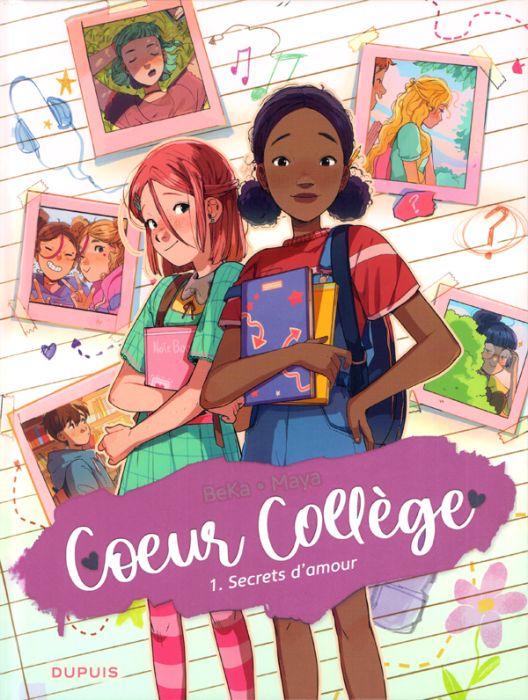 Emprunter Coeur collège Tome 1 : Secrets d'amour livre