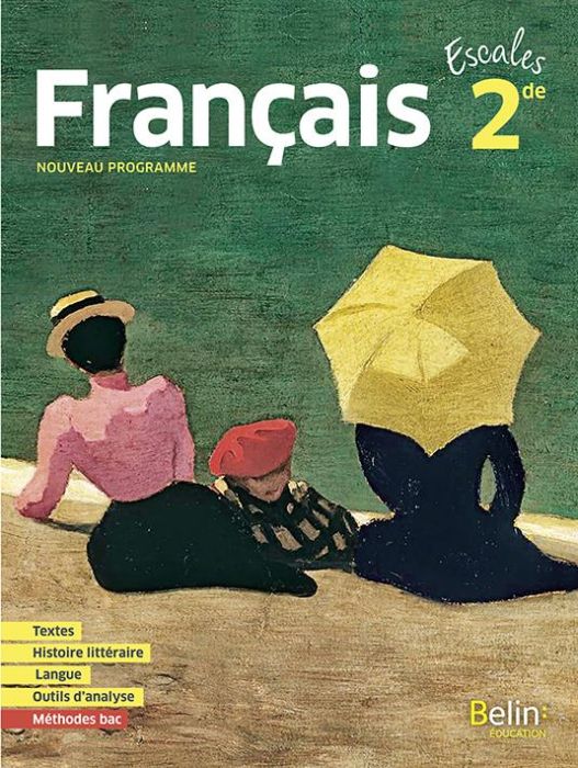 Emprunter Français 2de Escales. Edition 2019 livre