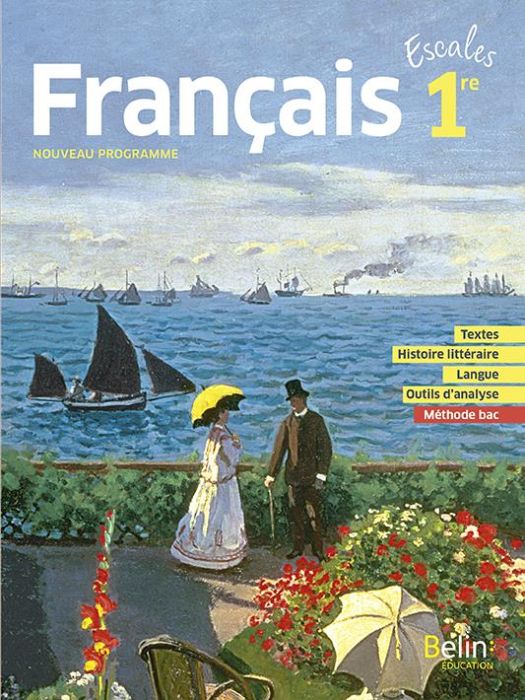 Emprunter Français 1re Escales. Edition 2019 livre