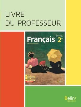 Emprunter Français 2de Escales. Livre du professeur, Edition 2019 livre