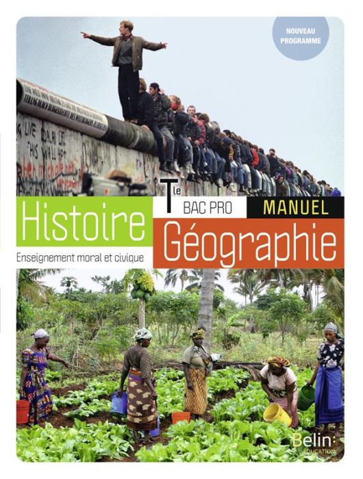 Emprunter Histoire-Géographie-EMC Bac Pro Tle. Manuel, Edition 2021 livre