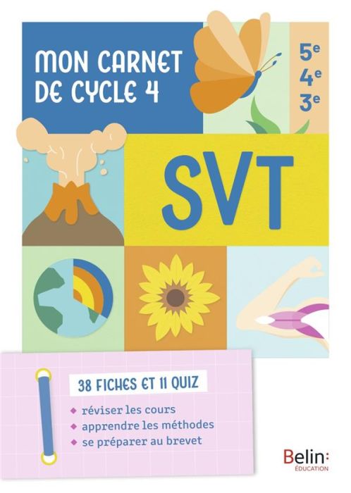 Emprunter SVT 5e, 4e, 3e. Mon carnet de Cycle 4 livre