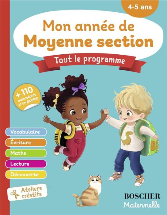 Emprunter Mon année de moyenne section 4-5 ans. +110 autocollants et un poster, Edition 2024 livre