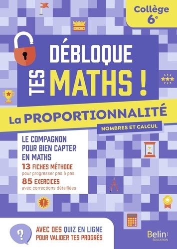 Emprunter Proportionnalité 6e Débloque tes maths livre