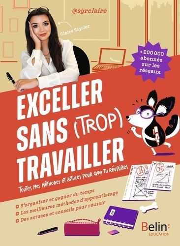 Emprunter Exceller sans (trop) travailler. Toutes mes méthodes et astuces pour que tu réussisses livre