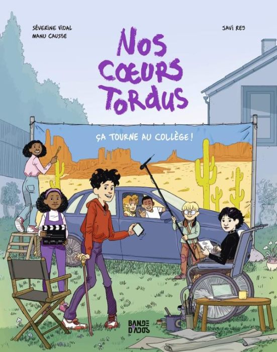 Emprunter Nos coeurs tordus Tome 1 : Ça tourne au collège livre