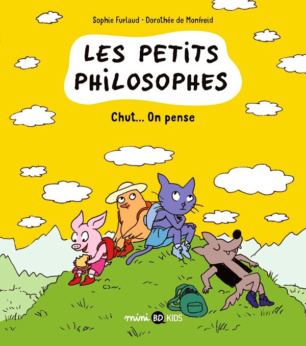 Emprunter Les petits philosophes Tome 2 : Chut... on pense livre