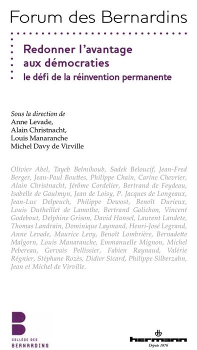 Emprunter Redonner l'avantage aux démocraties. Le défi de la réinvention permanente livre