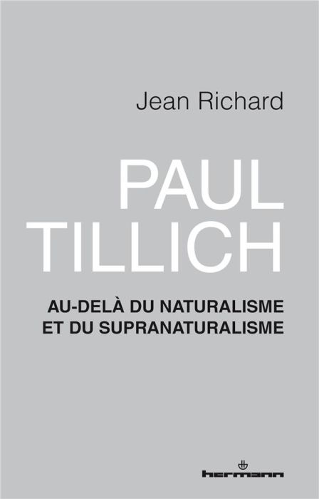 Emprunter Paul Tillich. Au-delà du naturalisme et du supranaturalisme livre