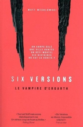 Emprunter Six Versions/04/Le vampire d'Ergath livre