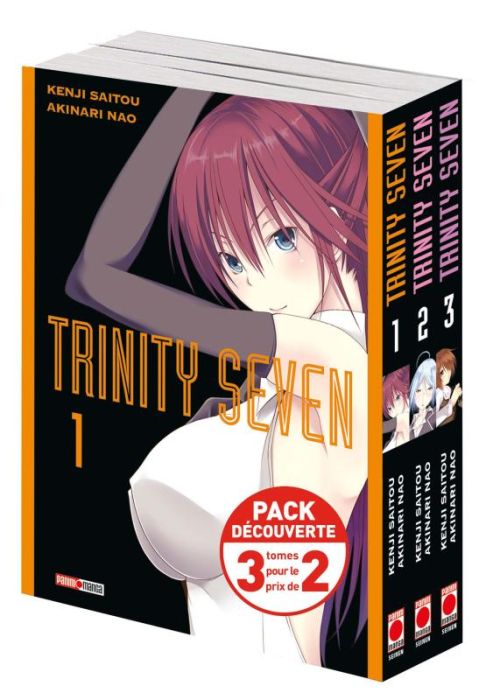 Emprunter Trinity Seven - Pack découverte : Tomes 1 à 3 livre