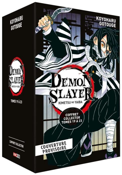 Emprunter Demon Slayer : Coffret en 5 volumes : Tomes 19 à 23. Avec 5 ex-libris, Edition collector livre